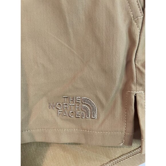 The North Face Womens Aphrodite Motion Shorts XS Kelp Tan FlashDry - Picture 4 of 15